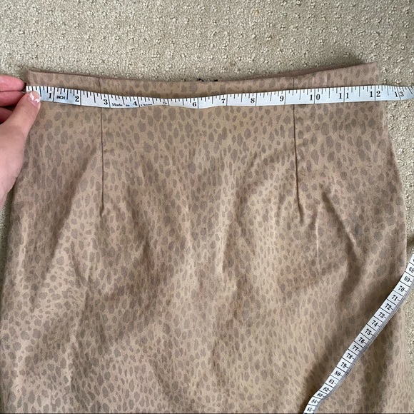 BRANDY MELVILLE Tan Leopard Mini Skirt - Picture 7 of 10